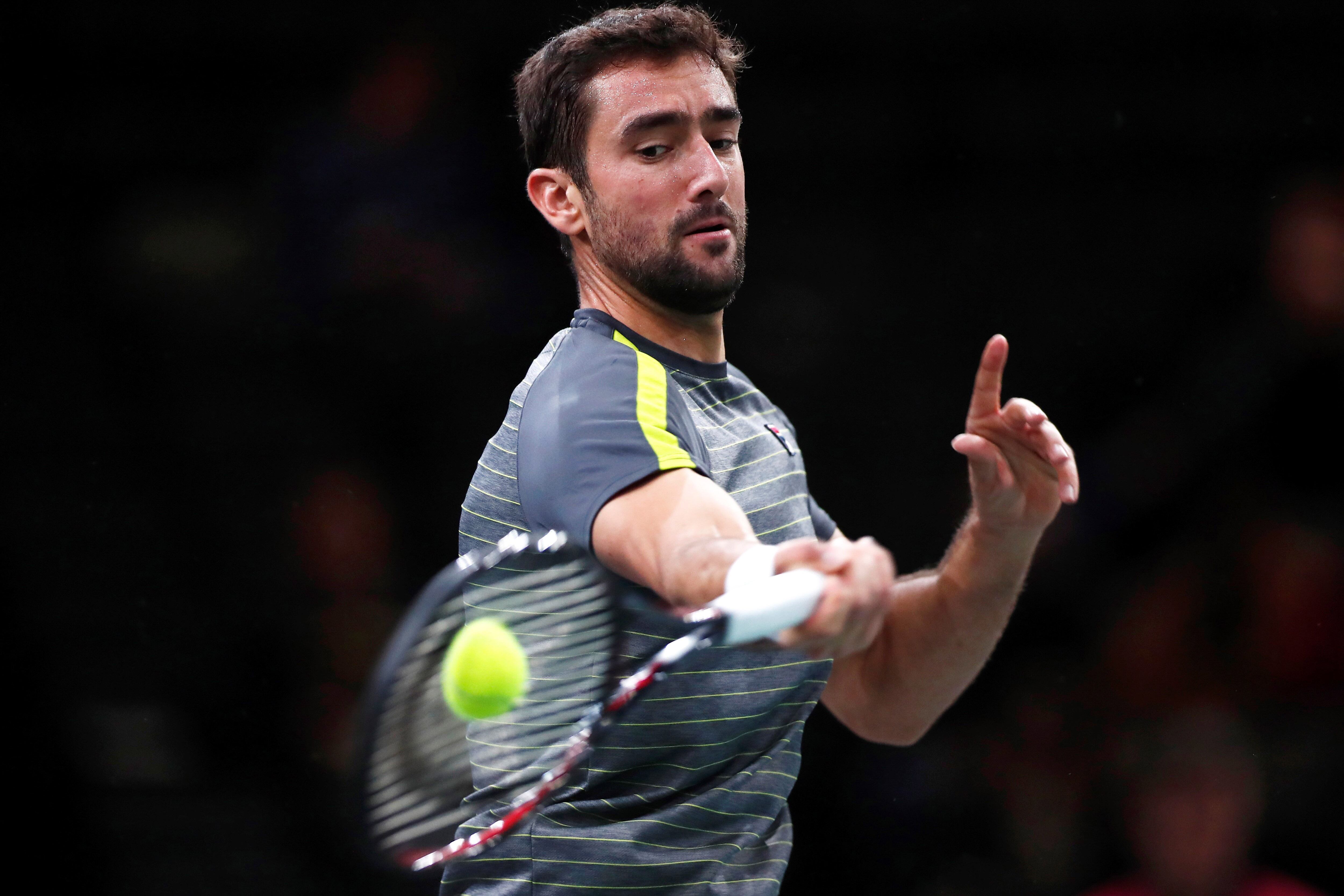 El croata Marin Cilic.
