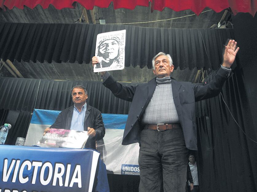 El diputado Edgardo Depetri y el gobernador Rodríguez Saá.