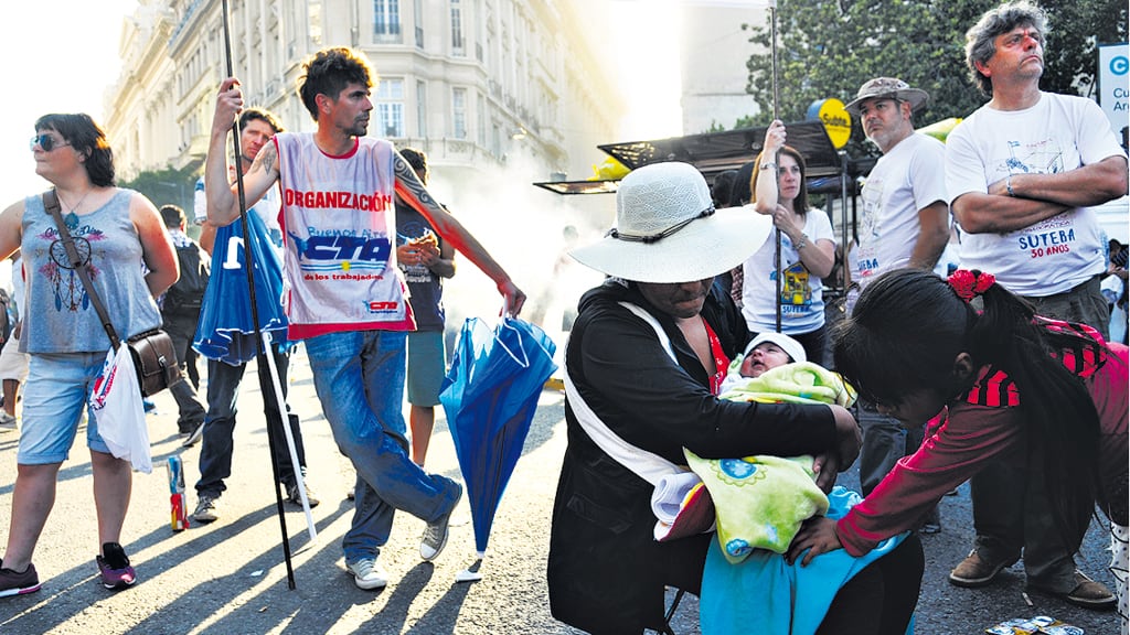 El PRO apunta a criminalizar las protestas.