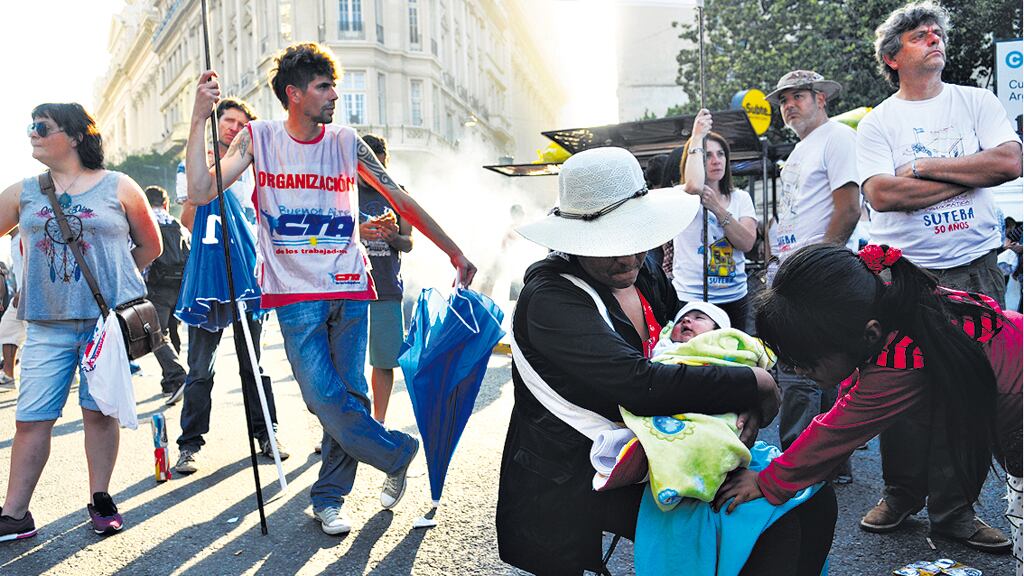El PRO apunta a criminalizar las protestas.