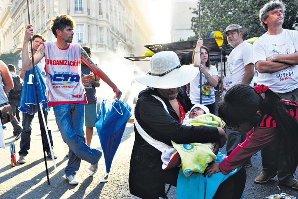 El PRO apunta a criminalizar las protestas.