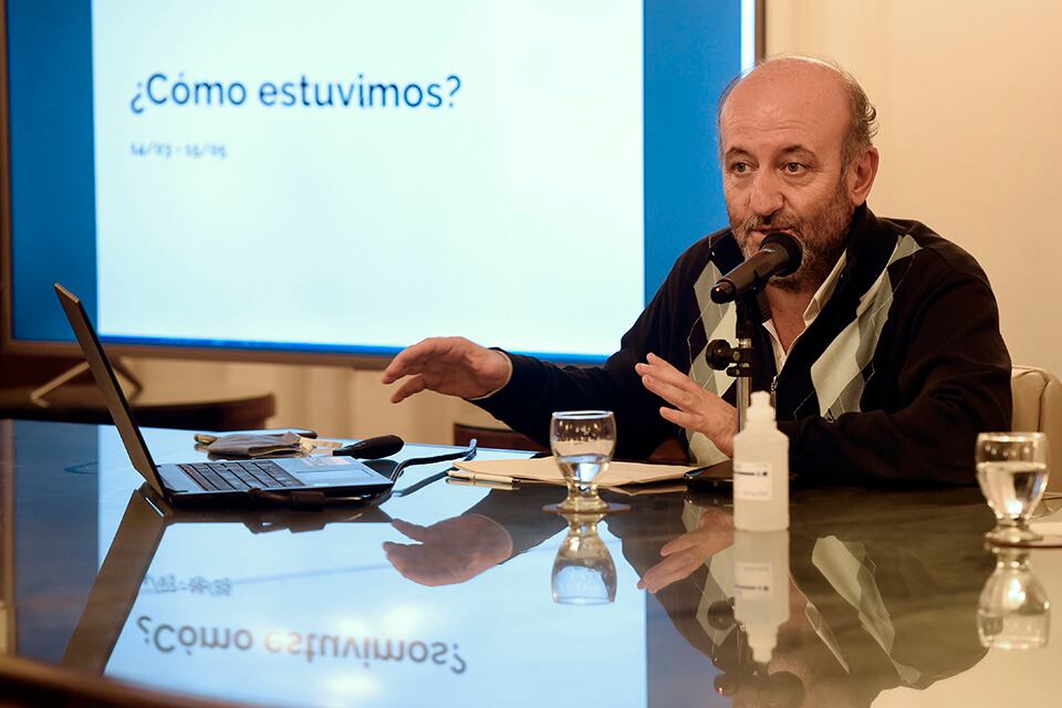 El secretario de Salud Pública, Leonardo Caruana.