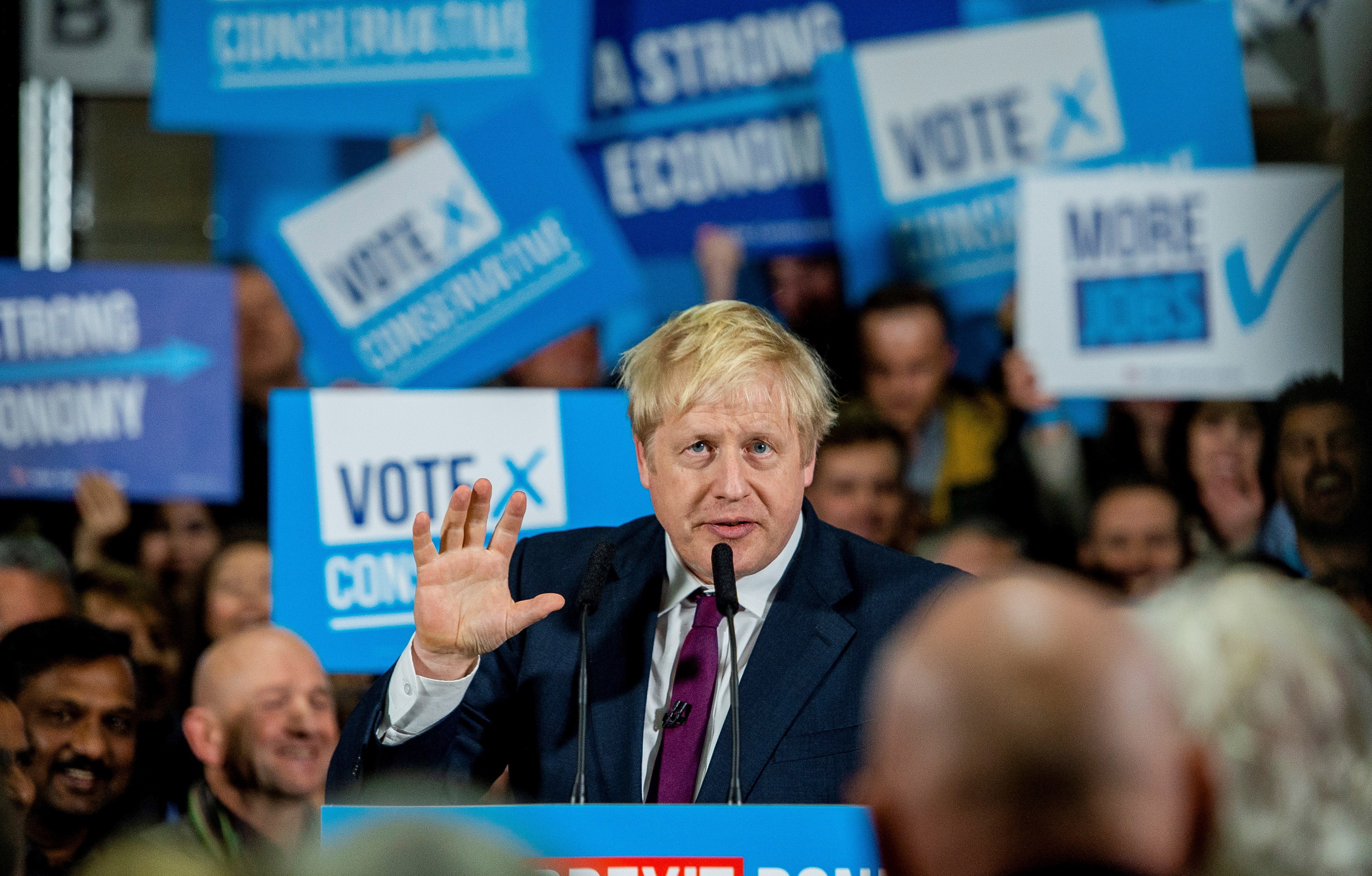 Boris johnson apuesta a un Brexit a como sea.