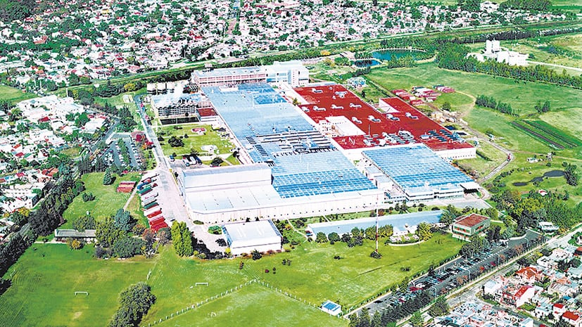 Planta de FATE en San Fernando, provincia de Buenos Aires.