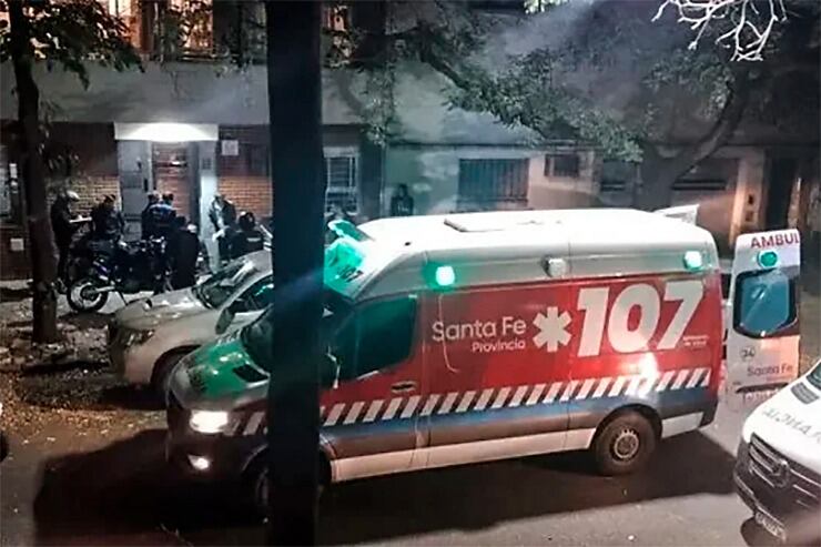 Un taxista y su pasajero habían sido baleados.