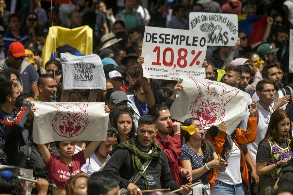 Crisis en Colombia: "Es un estallido social de problemas que venían de ...