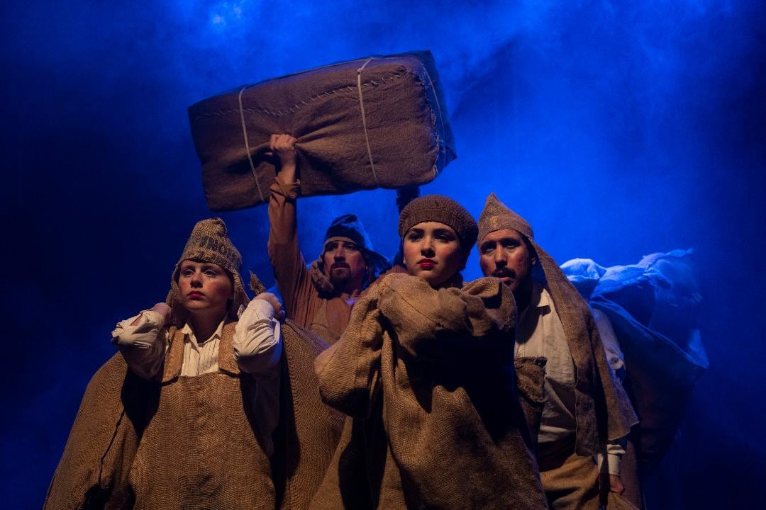 La obra de los Pompapetriyasos se puede ver los sábados en el Espacio Pompas.