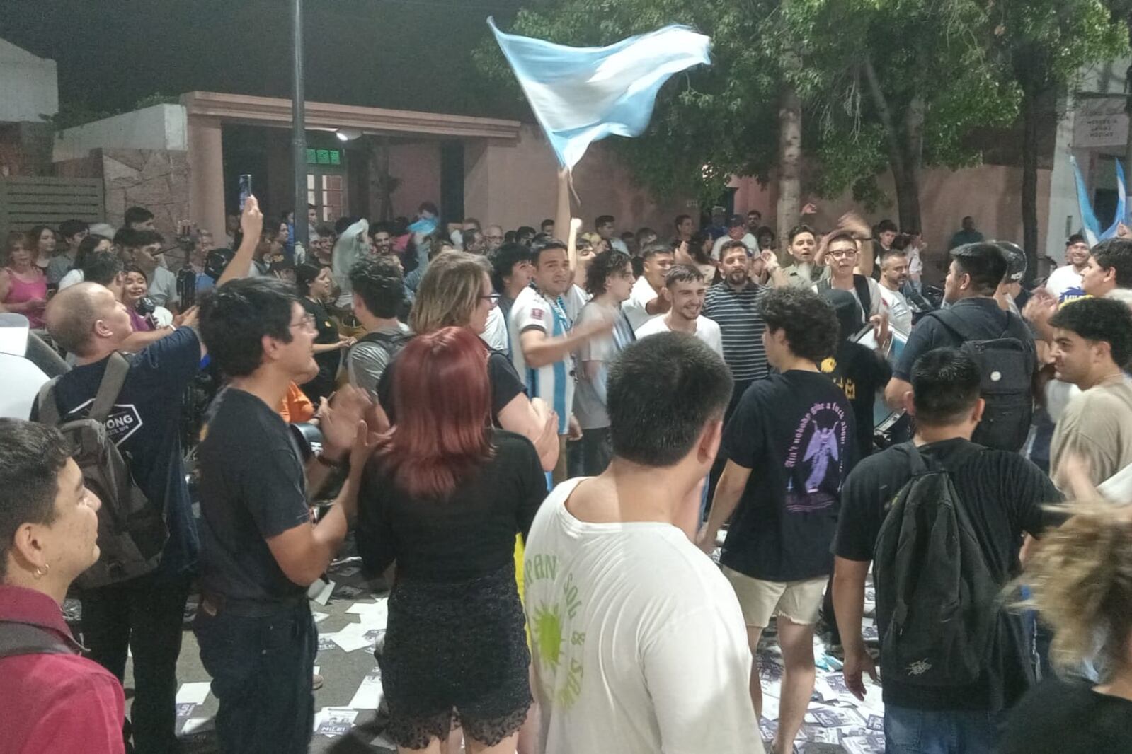 Festejos en La Rioja de la LLA.