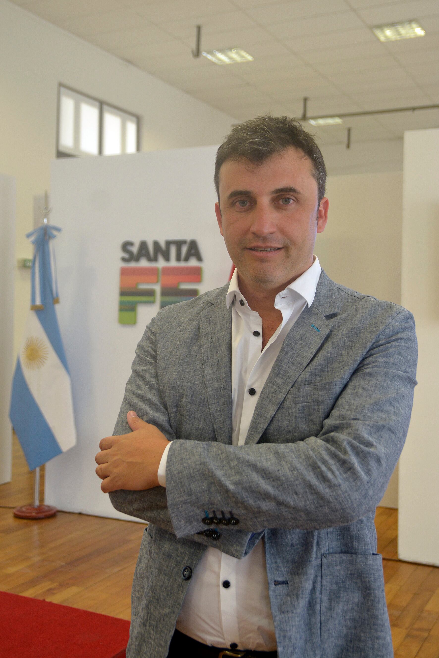 El nuevo administrador, Matías Galíndez.