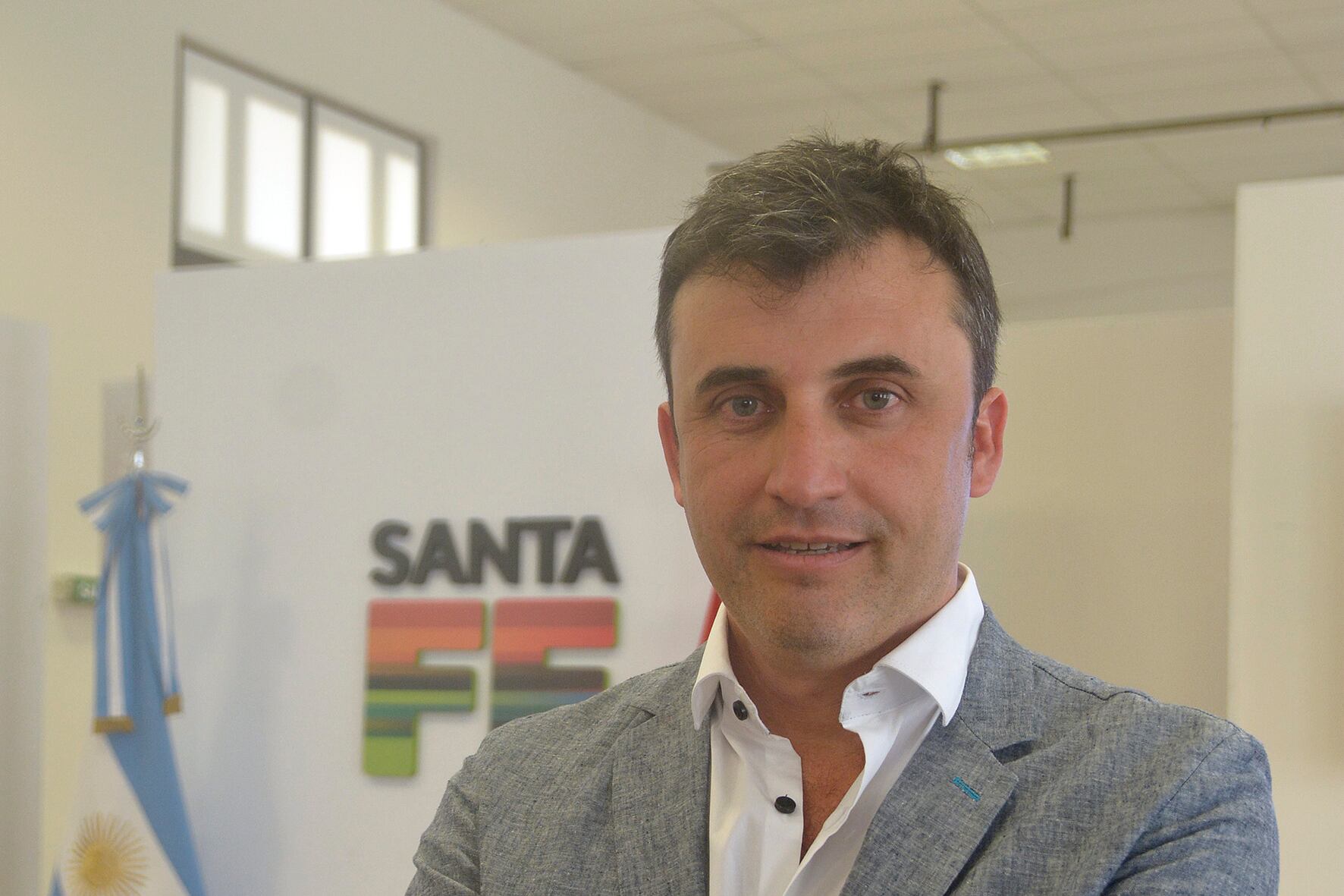 El nuevo administrador, Matías Galíndez.