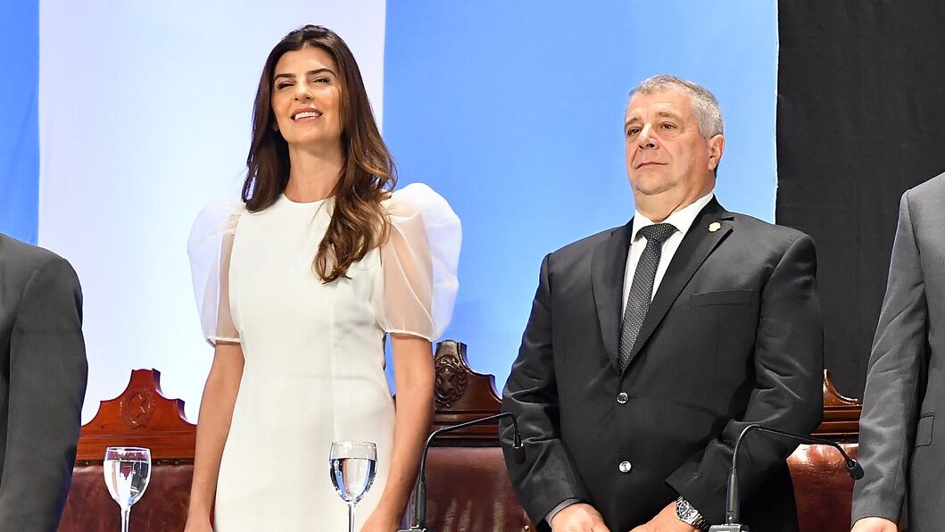 Bettina Romero y Ángel Causarano