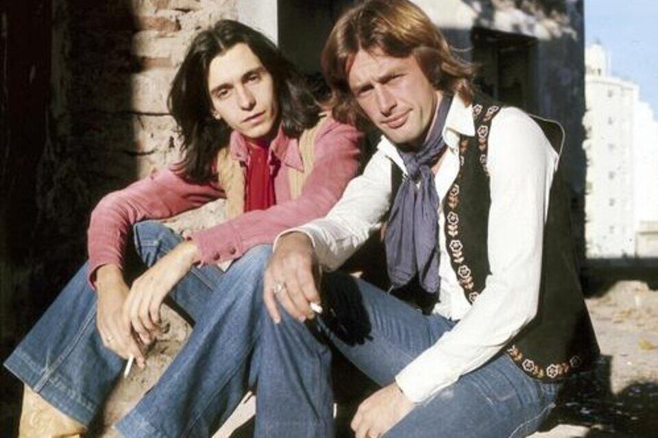 Pastoral, el dúo que tenía programado presentar su disco el 24 de marzo de 1976.