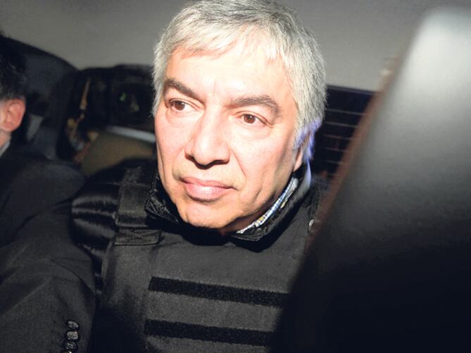 El empresario Lázaro Báez.