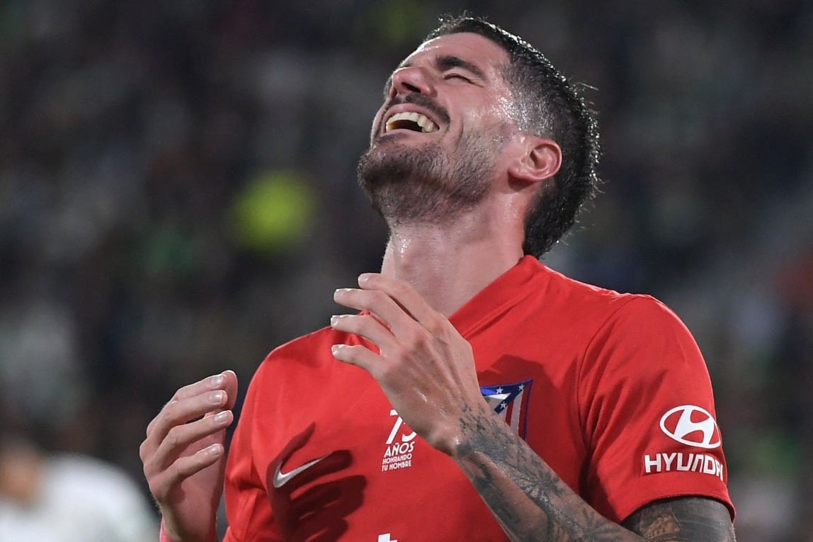 Rodrigo De Paul se recupera de una molestia muscular 