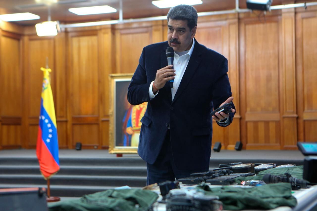 Maduro brindó detalles de la operación y alertó que aún no terminó.
