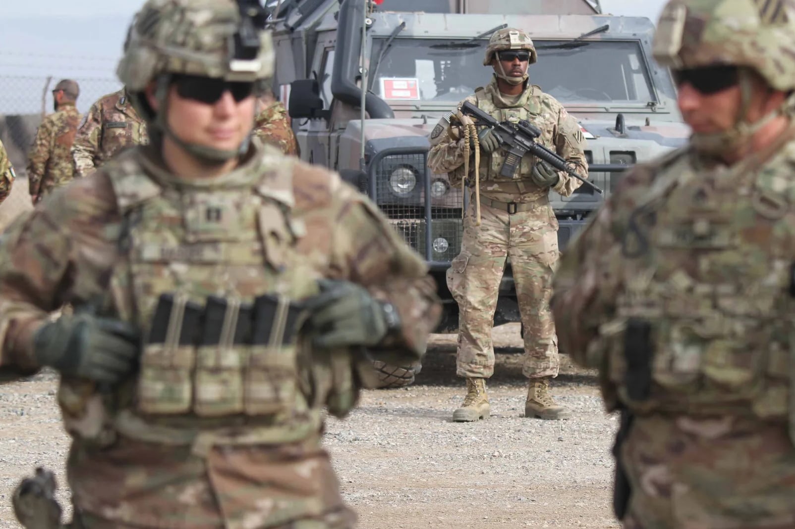 Las tropas de EE.UU. estarán entre el 20 de octubre y el 15 de noviembre.