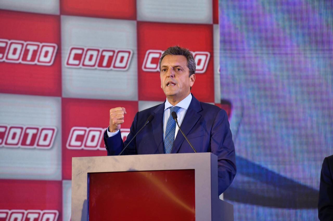 En el acto, Massa recordó sus tiempos de intendente de Tigre.