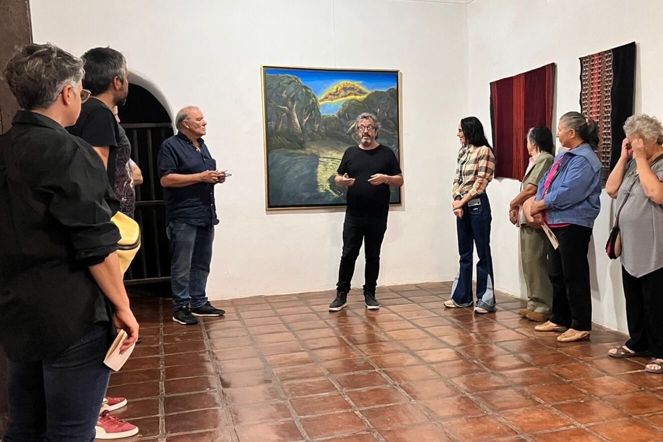 En el centro Fernando Farina