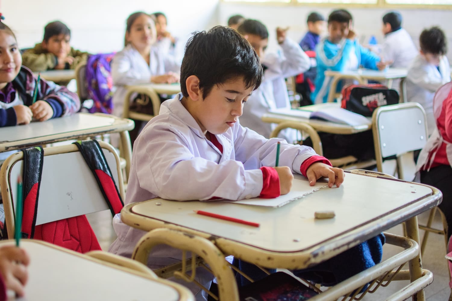 Solo el 45% de los alumnos alcanza los niveles de lectura esperados.