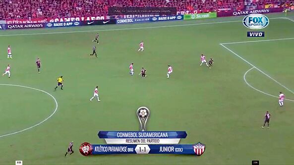 En 2019, Fox transmitirá los partidos de Libertadores de los jueves a través de Facebook.