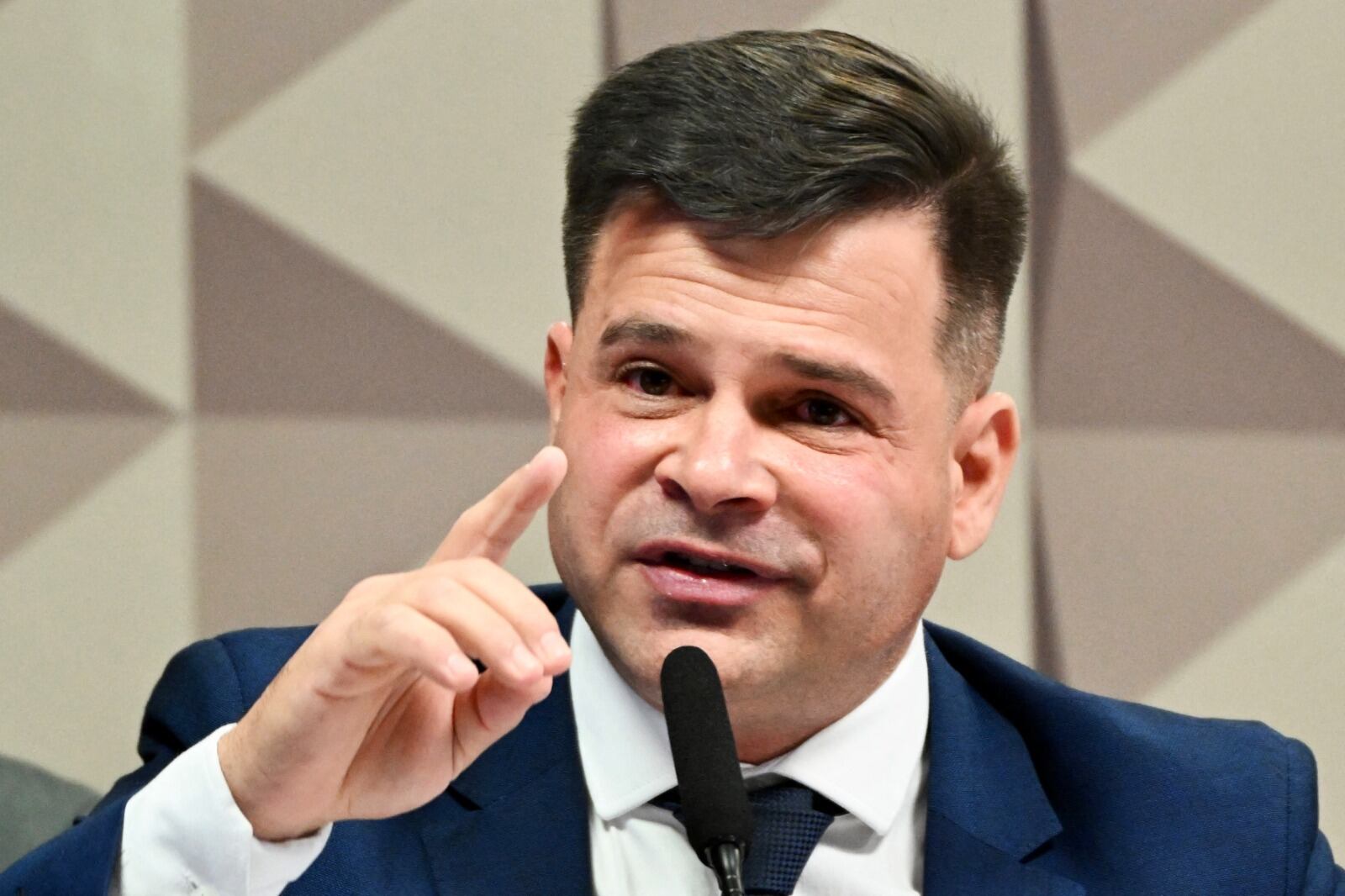 Silvinei Vasques, exjefe de la Policía de carreteras (PRF), preso.