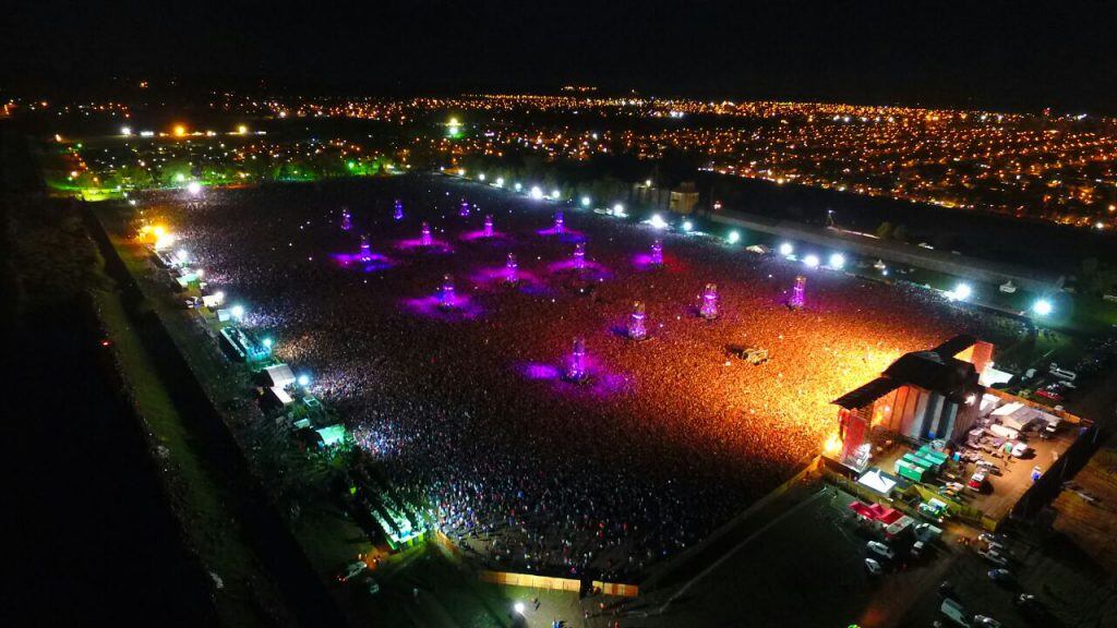 Juárez estuvo en el recital el sábado y era buscado desde entonces.