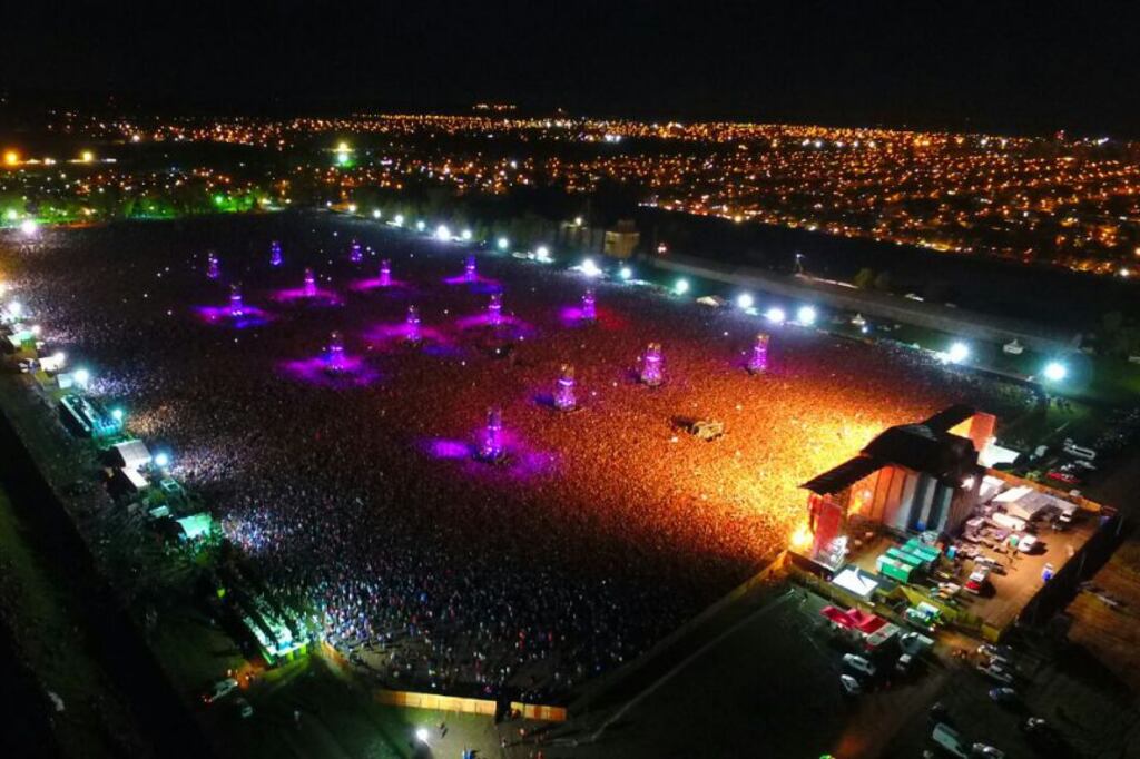 Juárez estuvo en el recital el sábado y era buscado desde entonces.