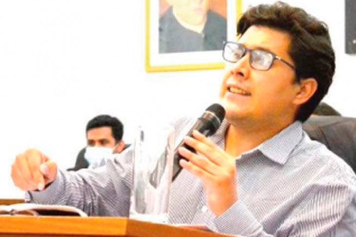 Enrique Balmaceda, el concejal imputado.