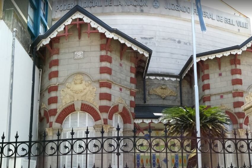 Juzgado federal de Bell Ville, donde naufragó la cautelar de un empresario.