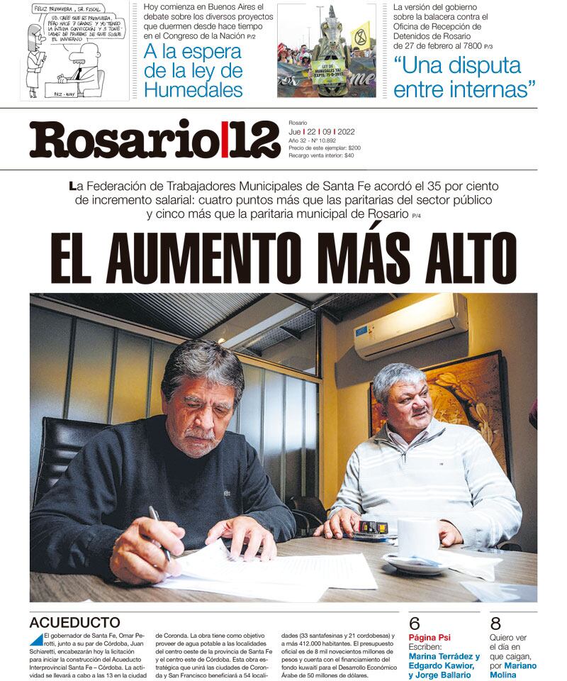 EL AUMENTO MÁS ALTO - 21/09/2022