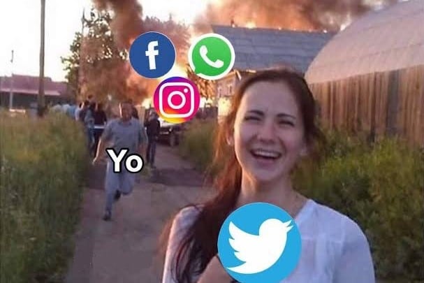 Los usuarios de Twitter se burlaron otra vez de las redes sociales de Meta.