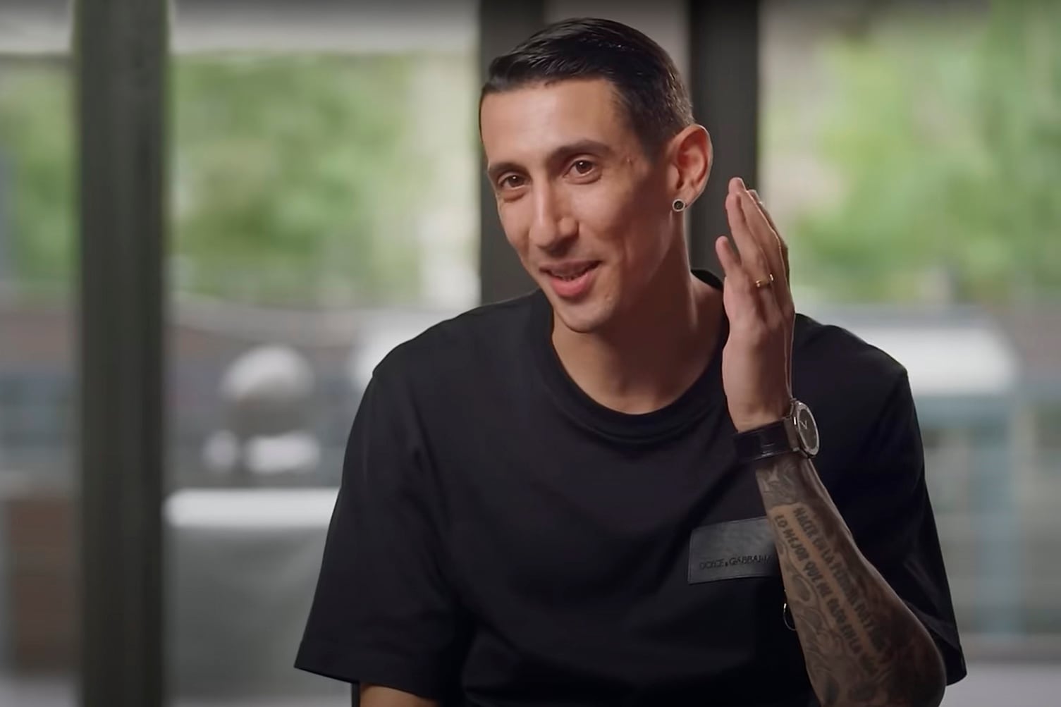 Di María se retiró de la Selección en la Copa América de este año.