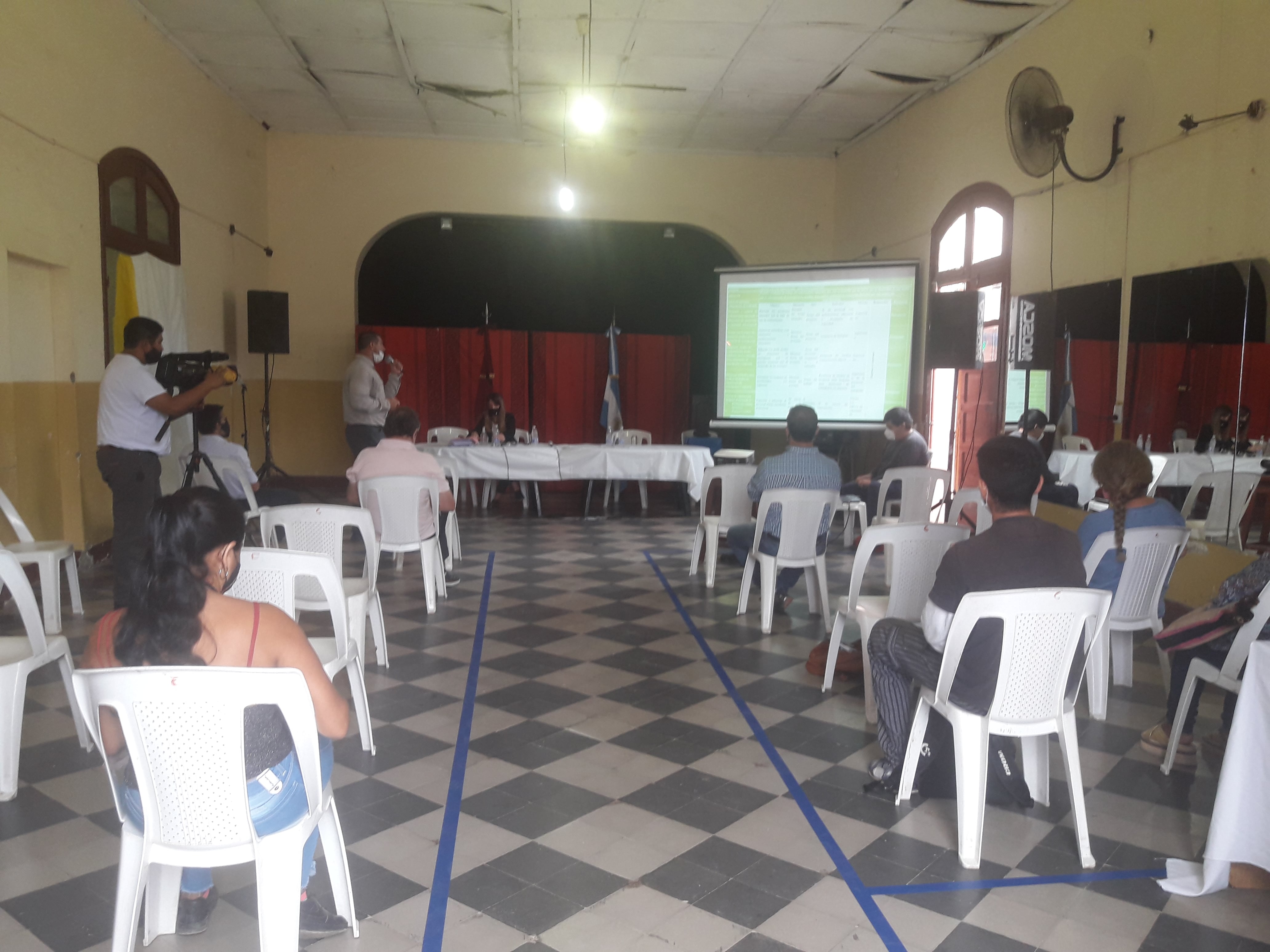 Audiencia Pública en Joaquín V. González
