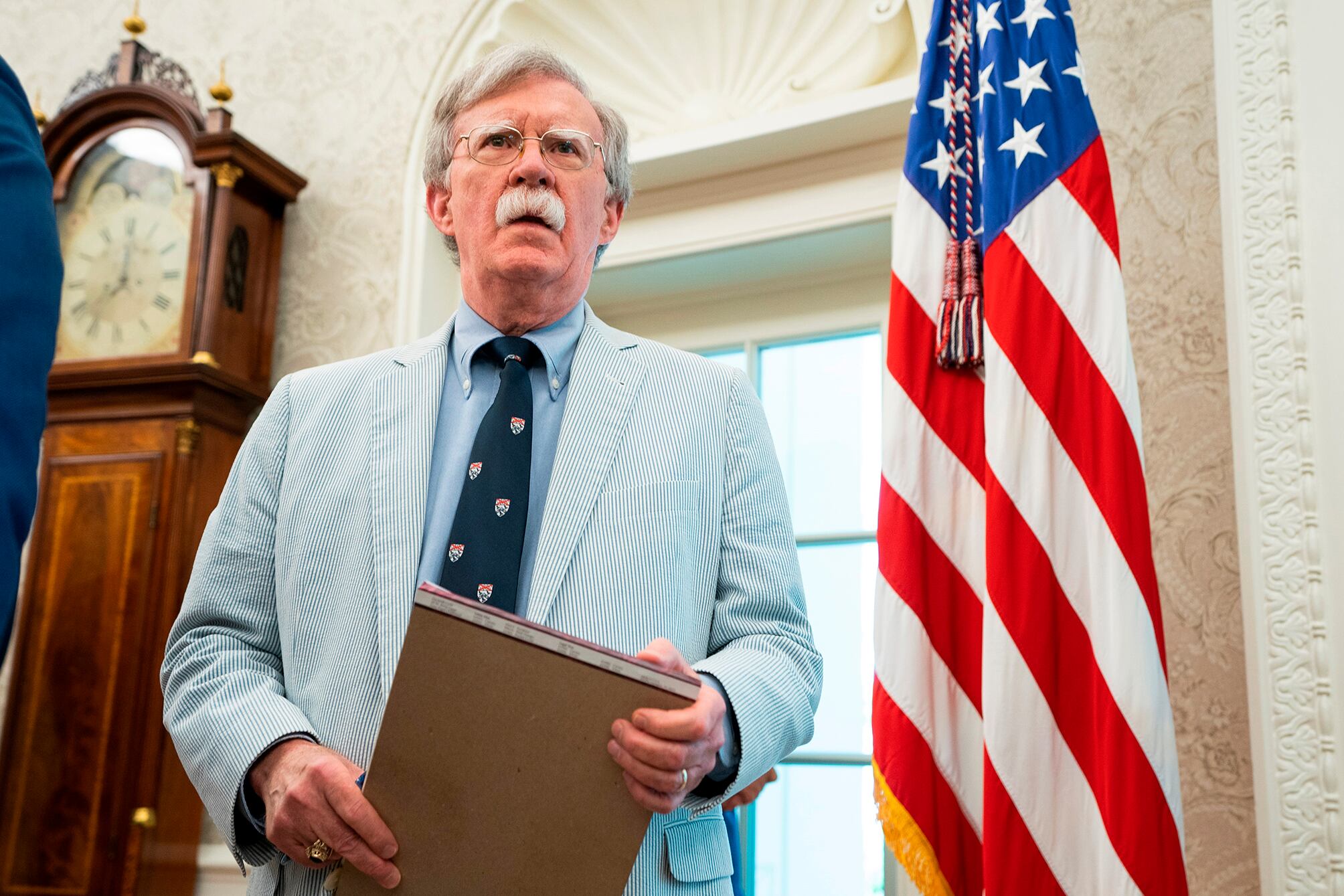 John Bolton, ex asesor de seguridad nacional de Trump, autor de un libro explosivo.