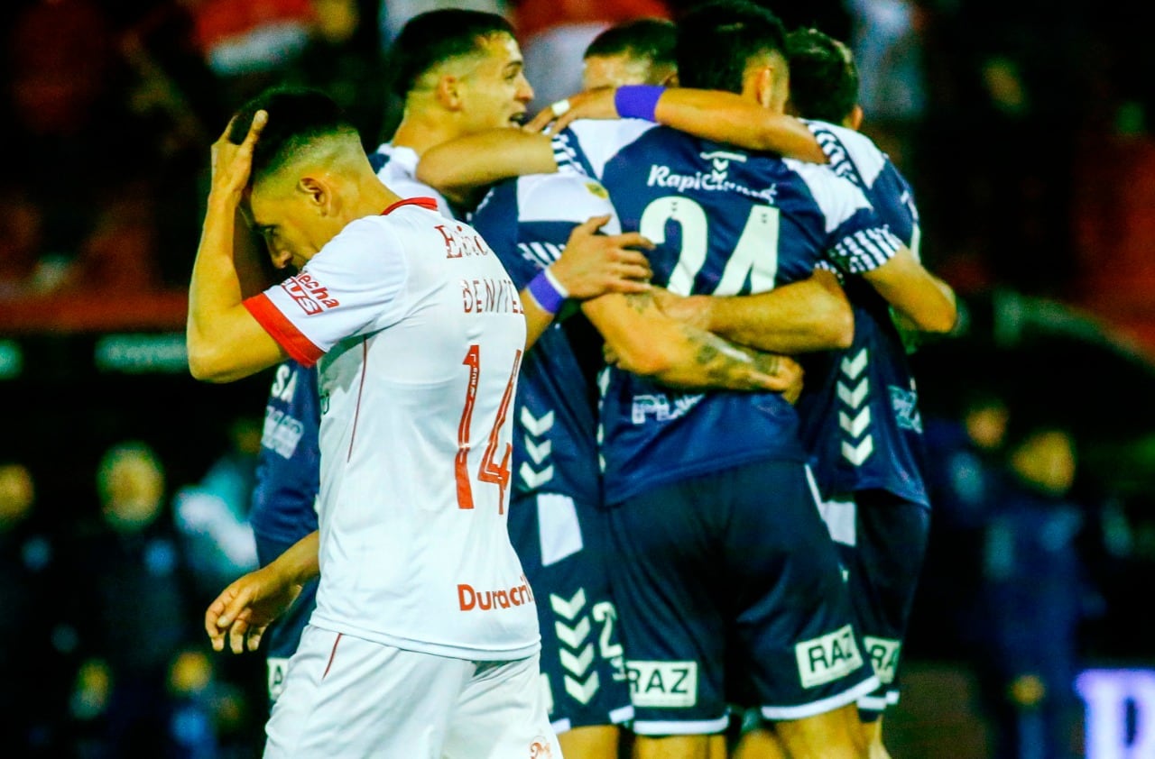 Gimansia festeja la victoria de visitante.