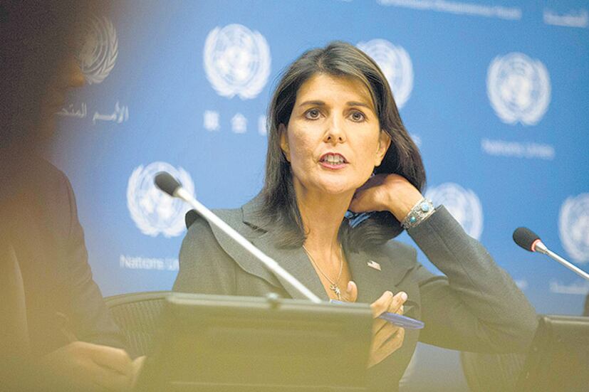 Nikky Haley, embajadora de EE.UU. en la ONU, dijo que Ortega le teme a su propio pueblo.