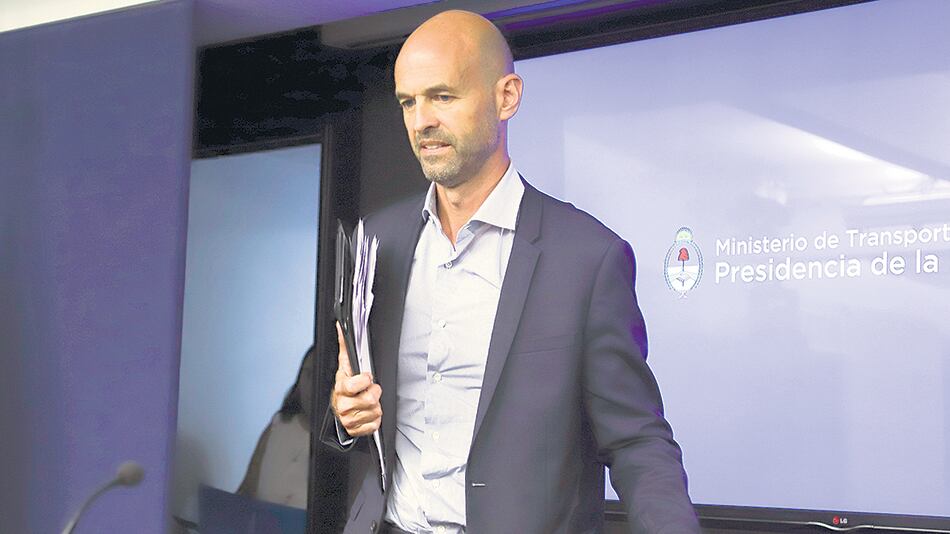 Guillermo Dietrich, ministro de Transporte. Casi cuatro años sin avances en Retiro.