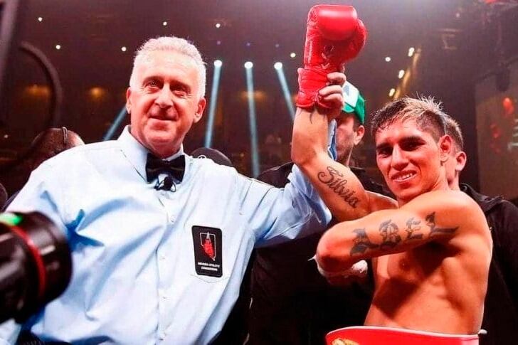 Martínez en una de sus últimas victorias.