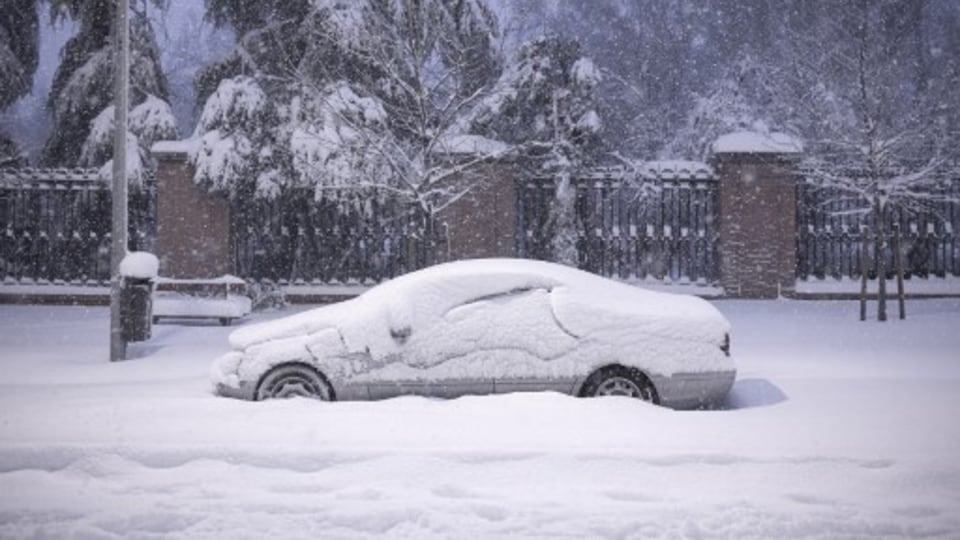 El Gobierno provincial informó que se realizarán operativos de prevención ante la alerta meteorológica por nieve prevista para este fin de semana en algunos sectores de Chubut. (Foto: Télam)