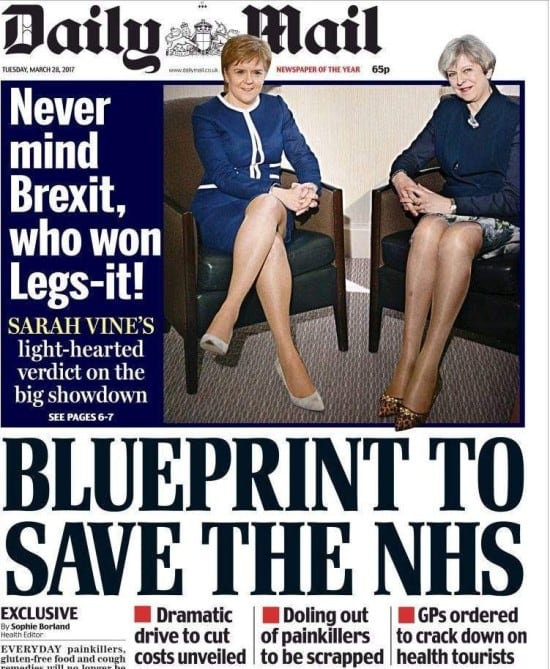 La tapa que generó una ola de repudios en Gran Bretaña. 