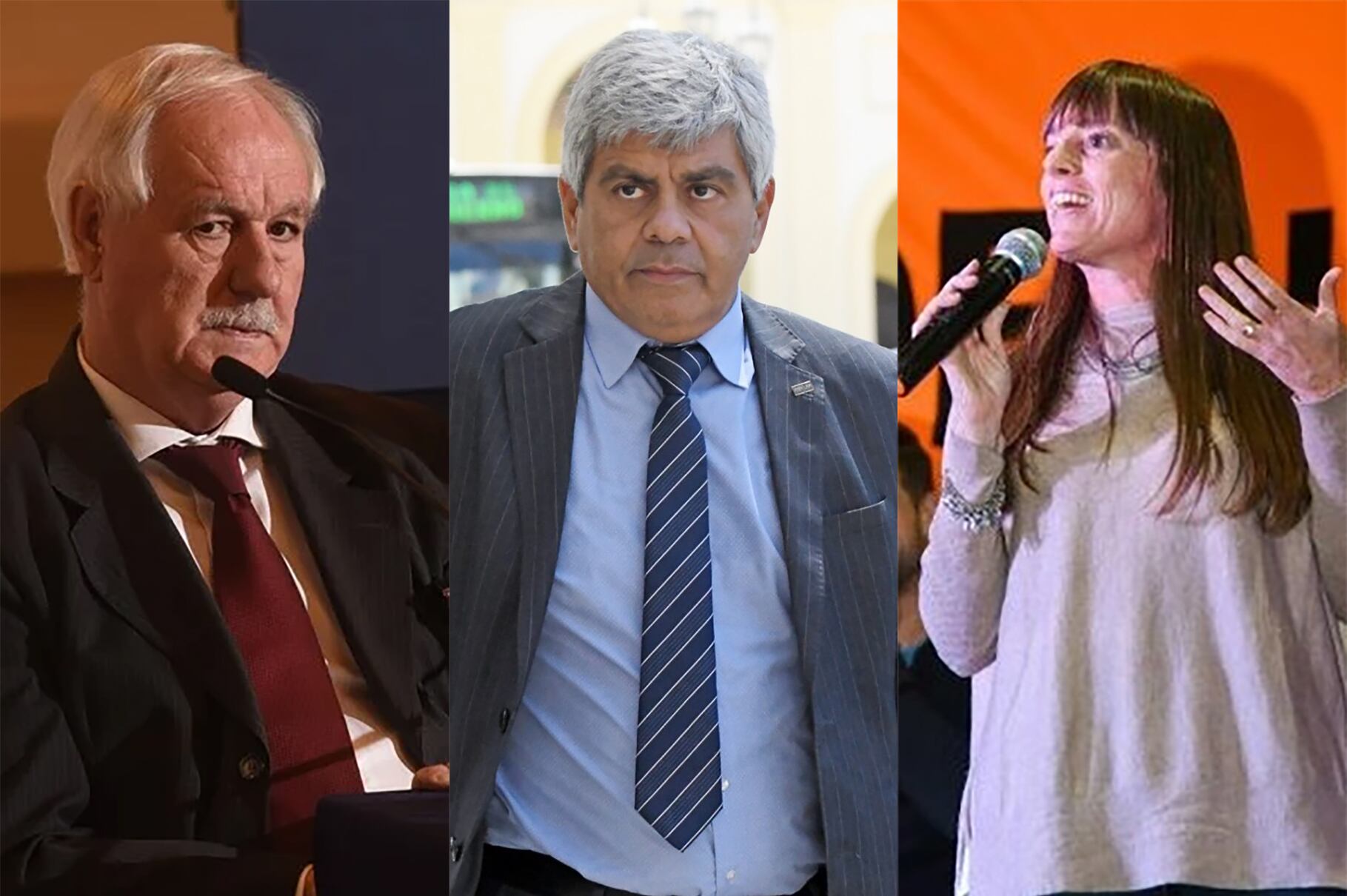 Weder, Baclini y Zabalza, candidatos a la Corte santafesina.