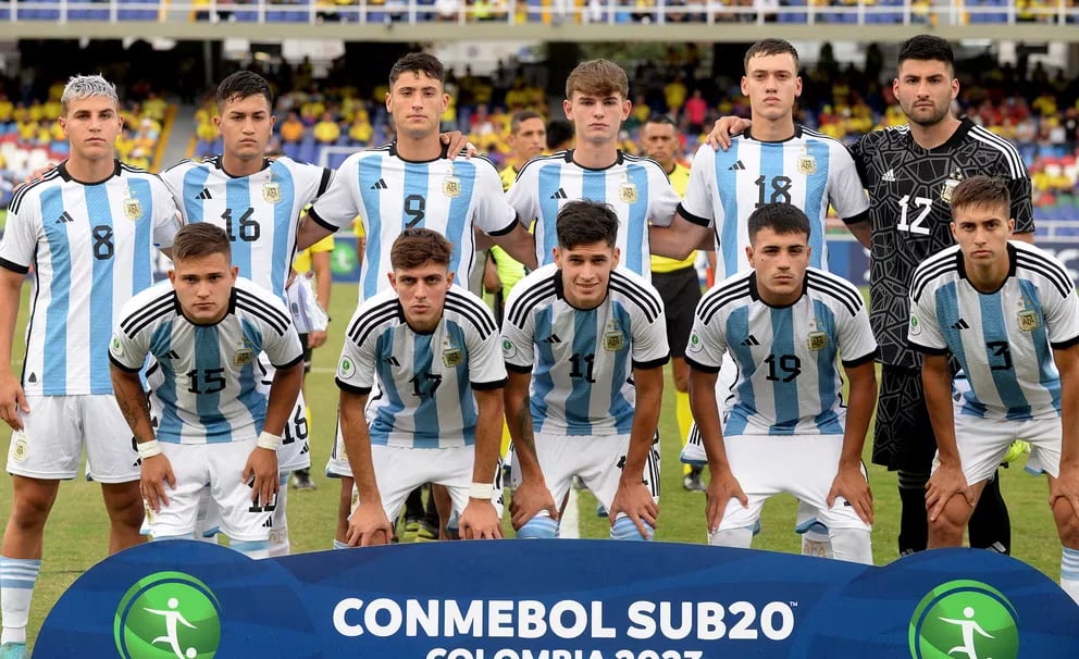 La selección argentina debuta en el Mundial Sub 20. 