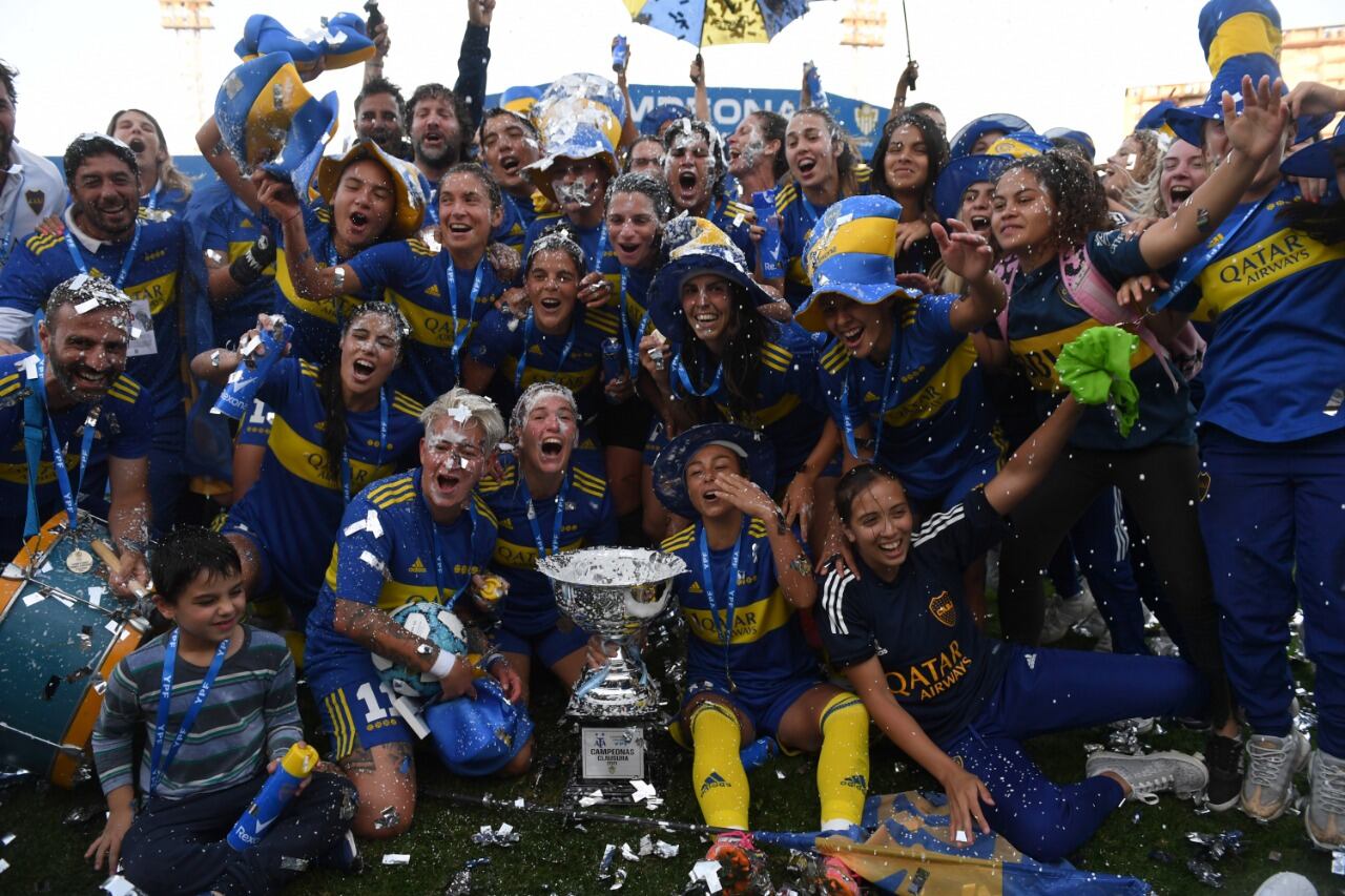 Boca celebró el título de la mano de los goles de Yamila Rodríguez