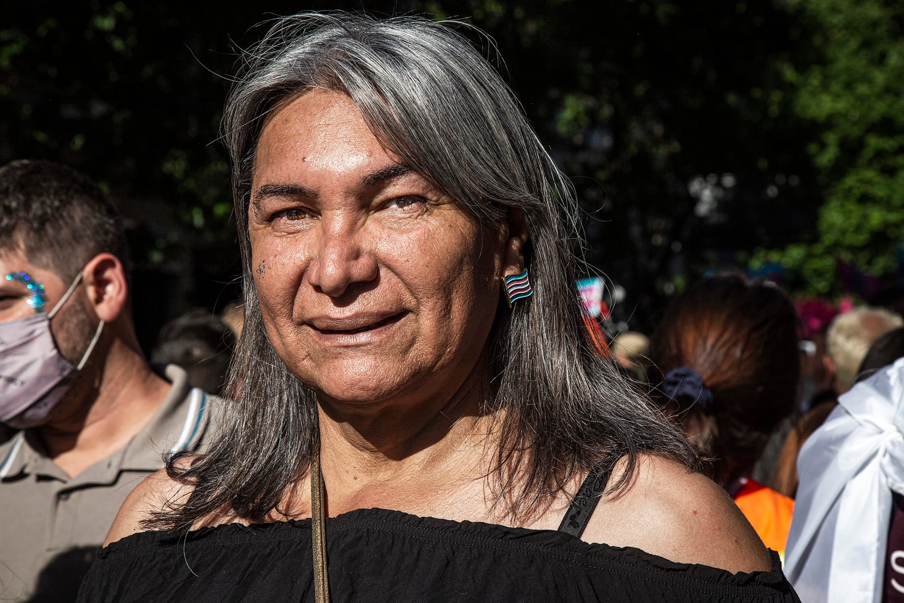 Luisa Paz es una de las pocas funcionarias trans del Estado -ahora delegada del INADI en Santiago del Estero