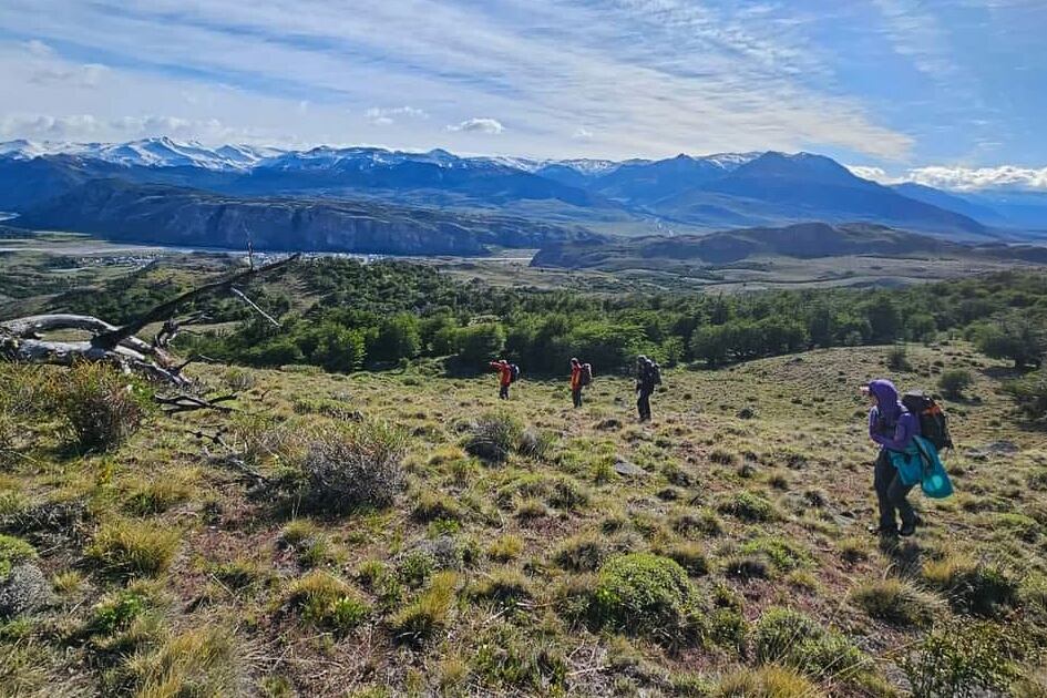El PN Los Glaciares, donde se perdió la turista
