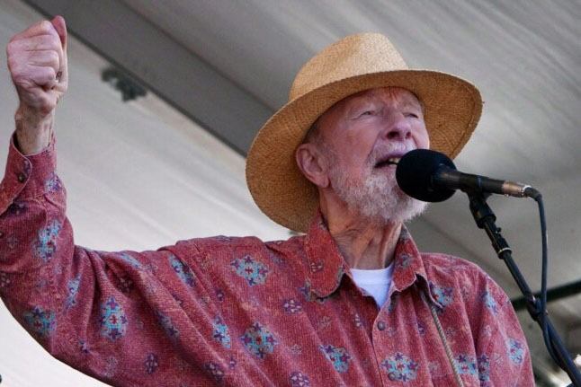 Pete Seeger murió el 27 de enero de 2014.