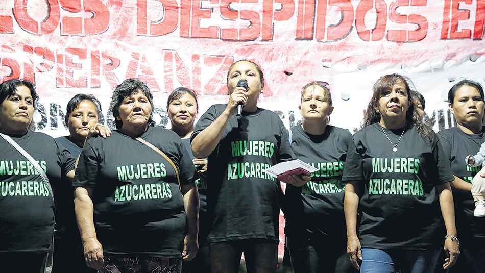 “No le vamos a regalar nuestro esfuerzo al grupo Omega ni al gobierno”, dijo Leonor Sinche.