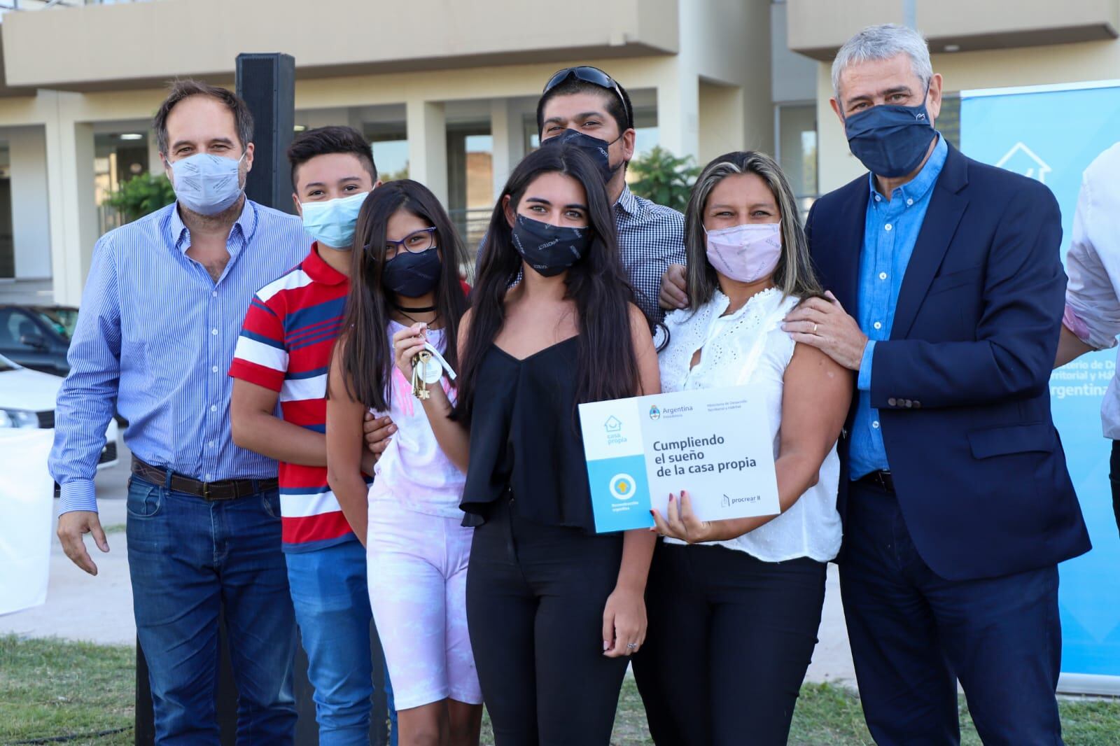 El ministro durante el acto en Estación Sáenz