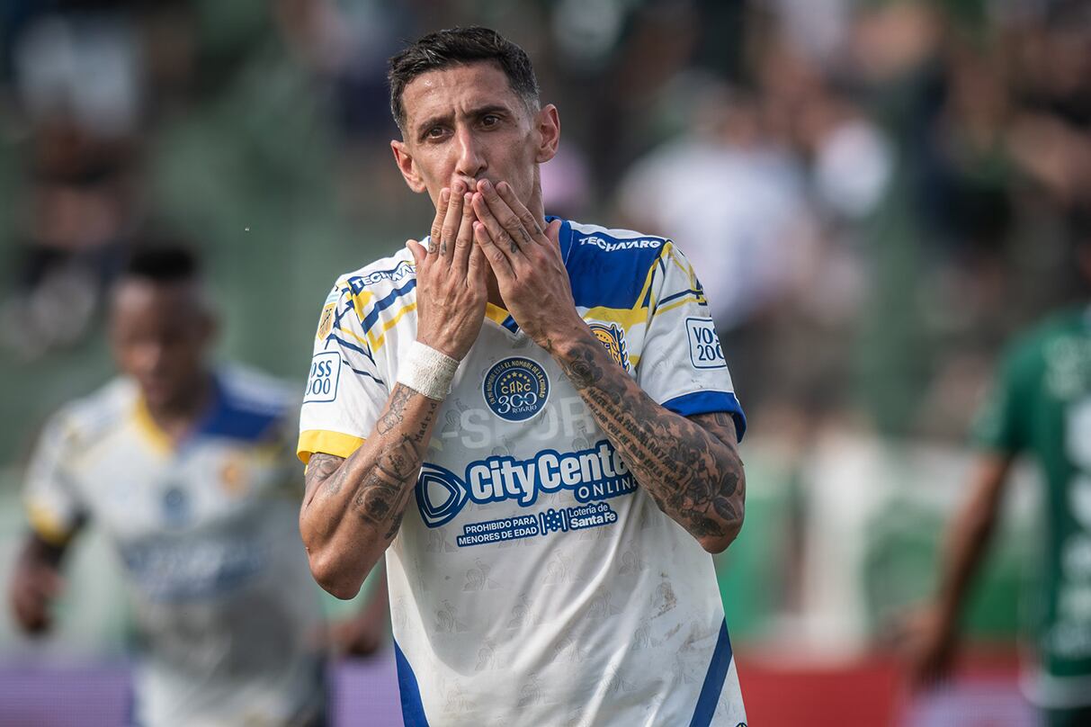 Di María, el ídolo que volvió y suma chances para Central.