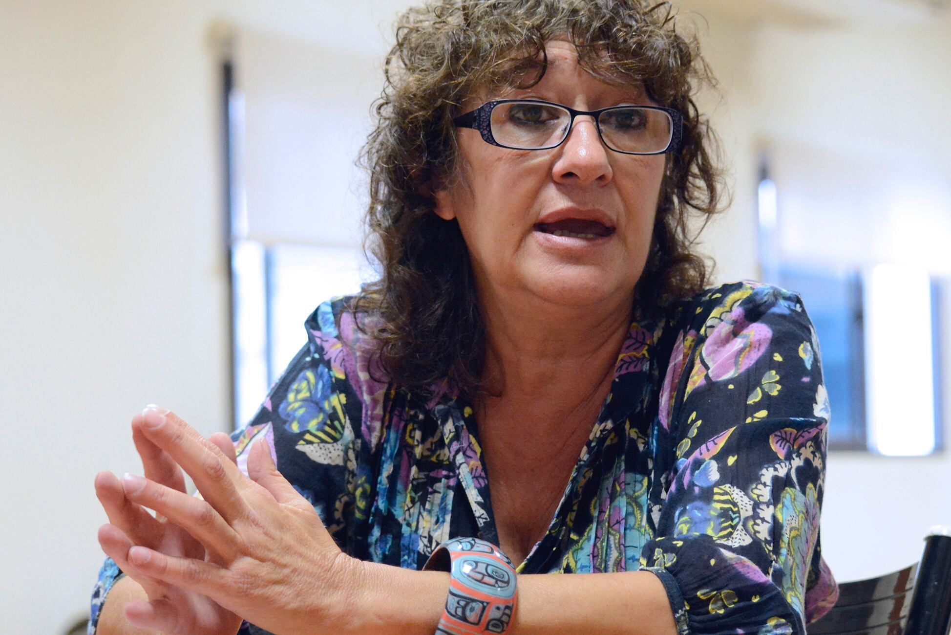 La secretaria general de Ctera, Sonia Alesso, convocó a "defender los bolsillos de todos".